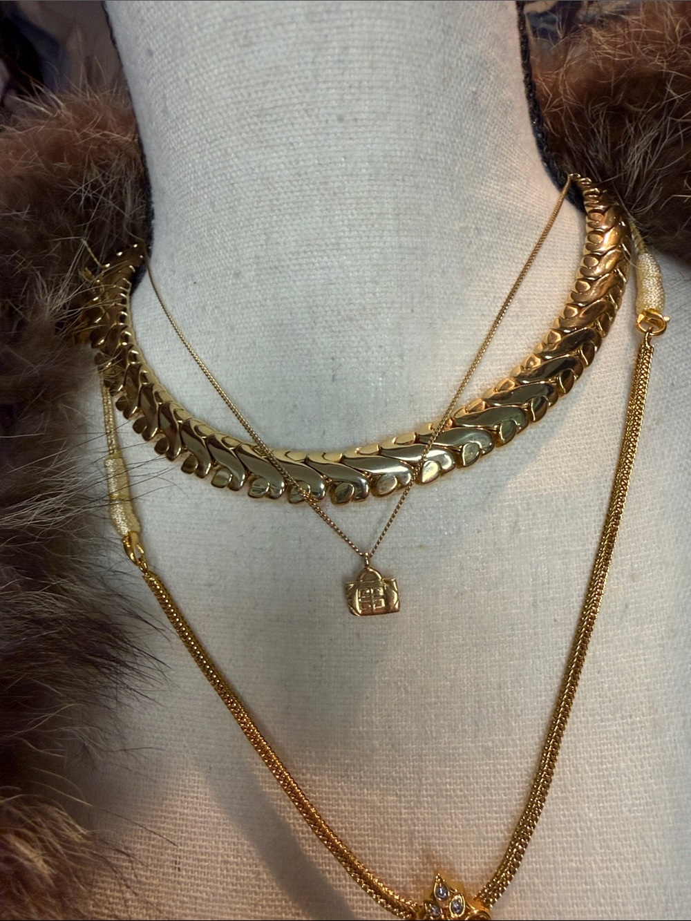 Givenchy purse, pendant necklace Vintage - Picture 10 of 10